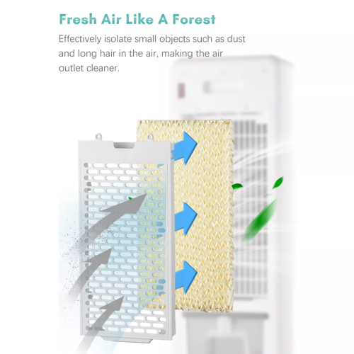 Refroidisseur portatif par évaporation 10 L de TOPTENG, humidificateur de ventilateur à distance 3-EN-1, refroidisseur de ventilateur à 3 modes