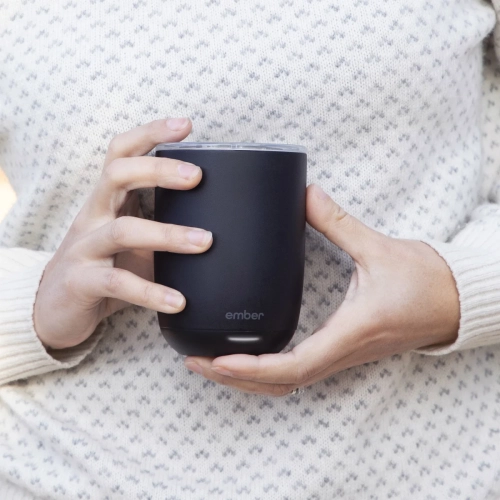 Ember Cup 414 mL Temperature Control Smart Mug, Slate Black