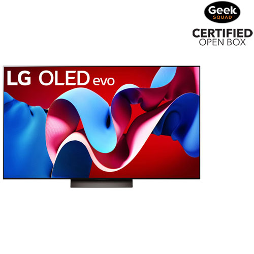 Boîte ouverte - Téléviseur intelligent webOS HDR DELO UHD 4K C4 de 65 po de LG - 2024