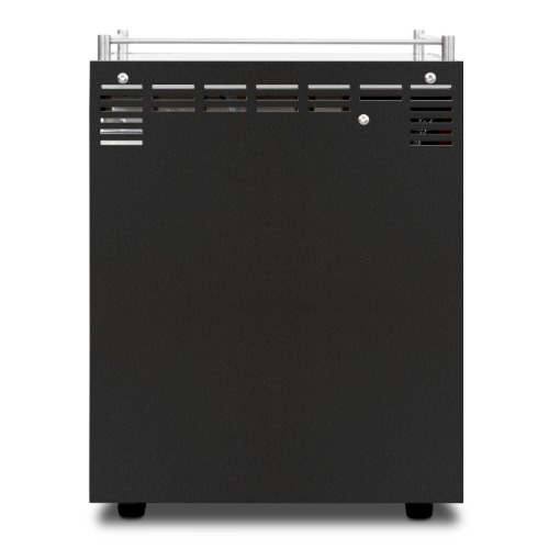 Ascaso Steel DUO PID Versatile Dual Thermoblock Home Espresso Machine with Manual Frother 120V, 20-AMP - Black