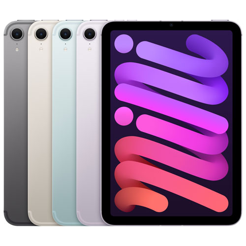 iPad mini 8,3 po 256 Go avec Wi-Fi & 5G d'Apple - Gris cosmique