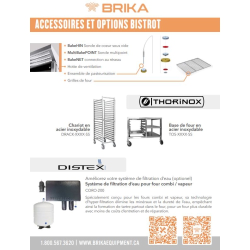 Brika Bistrot Electric Oven 10T Vision Combi Oven