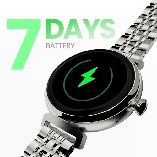 HiFuture – Aura Smartwatch – 1.04" AMOLED, Bluetooth Calling, 24 Sports Modes, Heart Rate, Blood Oxygen, Sleep Monitor, Menstrual Cycle, IP68,