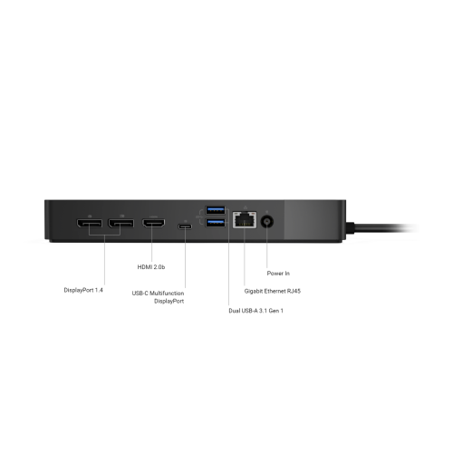 Refurbished Good - Dell Performance Dock – WD19DCS with 180 Watt Adapter