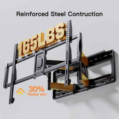 PERLESMITH 50"-90" Full Motion TV Wall Mount