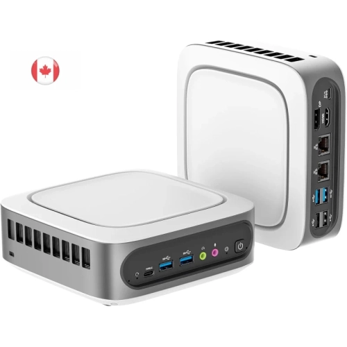 Mini PC with Intel Core i9-11900H – 32GB RAM, 1TB NVMe SSD, 4K Triple Display, WiFi 6, Dual 2.5G LAN