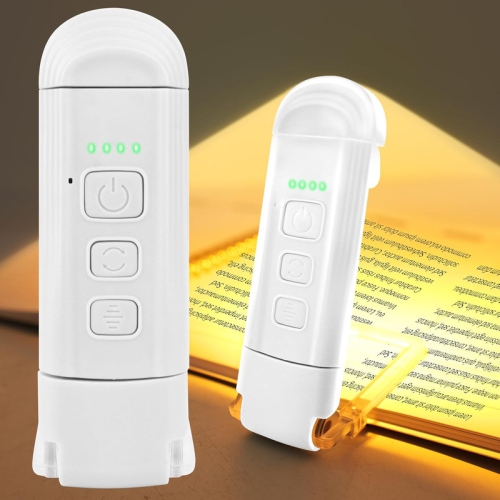 YOULIGHTS  Reading Light, Rechargeable Book Light for Reading In Bed, Portable Clip-On Led Bookmark Reading Lamp USB Bed Lights for Headboard Long