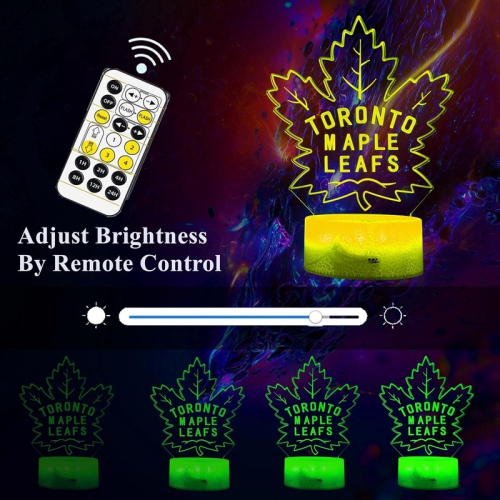 3D Maple Leaf Night Light, Maple Tress Lamp, 7 Color Changing with Remote Control+Timer+Dim, Christmas Birthday Gifts for Girls Boys Men Women