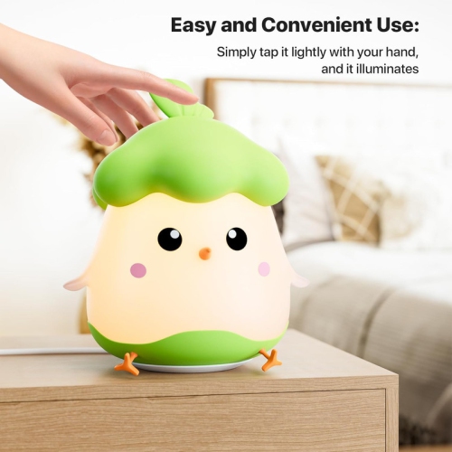 Night Light for Kids Bedroom with Dimming Function,Rechargeable LED Night Light Lamp with 15 or 30 Minutes Timer & Tap Control