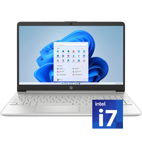 Image 1 of 7.. HP 15.6" FHD Touchscreen Laptop - Natural Silver