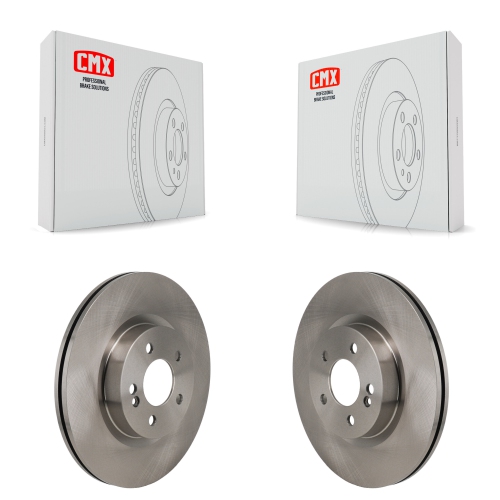 Rear Disc Brake Rotors Pair For Mercedes-Benz GLC300 C43 AMG GLC43 C450 GLC350e K8-102657