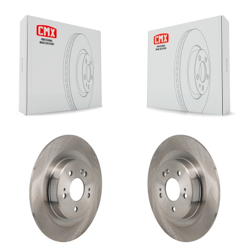 Rear Disc Brake Rotors Pair For 2021-2023 Acura TLX K8-102652