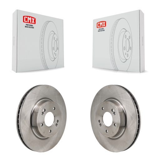 Paire de disques de frein à disque avant pour Genesis G70 Kia Stinger K8-102625