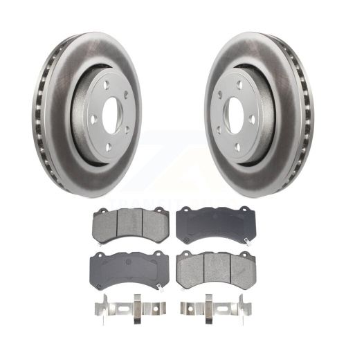 Ensemble de plaquettes semi-métalliques pour disque de frein à revêtement avant pour Jeep Grand Cherokee Dodge Durango KGS-102662