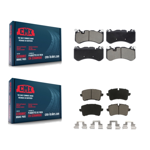 CMX  Front Rear Ceramic Brake Pads Kit for Audi Rs7 With Cast Iron Disc Kcx-100666