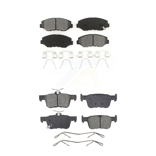 SIM  Front Rear Semi-Metallic Brake Pads Kit for Honda Civic Ksm-100638