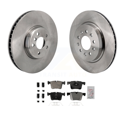 TRANSIT AUTO  Front Disc Brake Rotors And Semi-Metallic Pads Kit for Bmw 330I Gt Xdrive K8A-107717