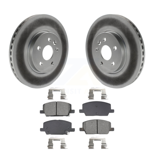 TRANSIT AUTO  Front Coated Disc Brake Rotors And Semi-Metallic Pads Kit for Buick Encore Chevrolet Trax Kgs-102682