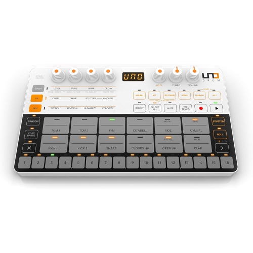 Refurbished - IK Multimedia UNO Drum analog and digital drum machine with 6 analog voices