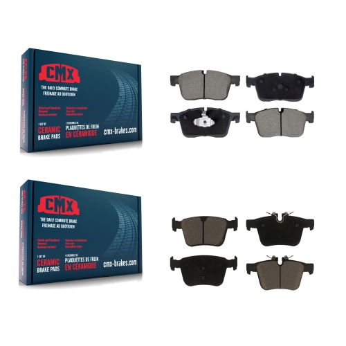 CMX  Front Rear Ceramic Brake Pads Kit for Jaguar Xe Xf F-Pace Kcx-100585