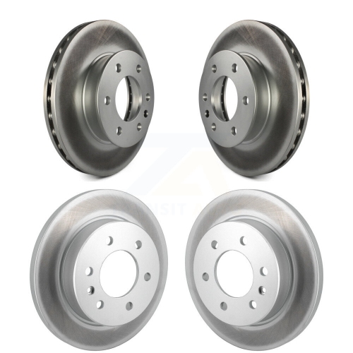 GENIUS  Front Rear Coat Disc Brake Rotor Kit for Mercedes-Benz Sprinter 2500 3500 4500 3500Xd 1500 Kg-101811