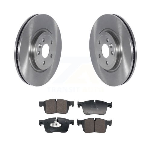 Front Disc Brake Rotors Ceramic Pad Kit For Jaguar F-Pace With 350mm Diameter Rotor K8T-104494