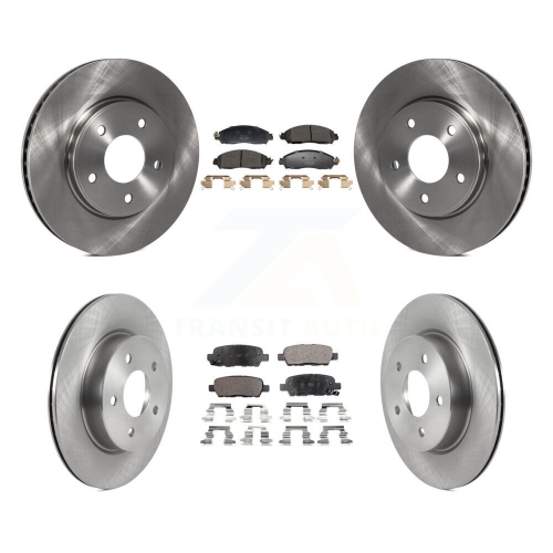 Disques de frein arrière semi-métalliques Kit de plaquettes pour Nissan LEAF avec stationnement électrique K8F-104009