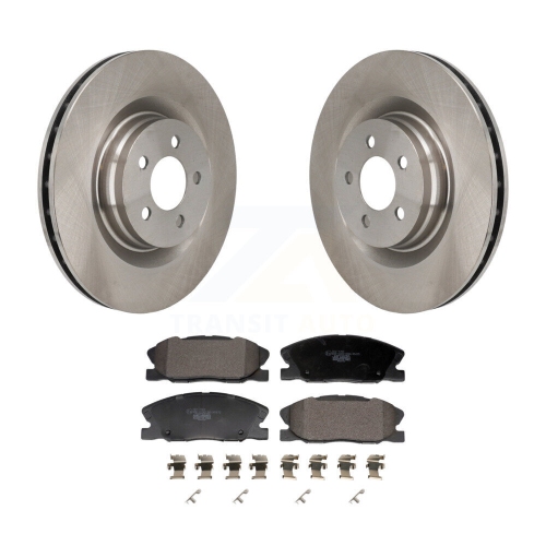 Kit de plaquettes en céramique pour disques de frein avant pour Dodge Charger avec disque de diamètre 370&nbsp;mm K8T-104687