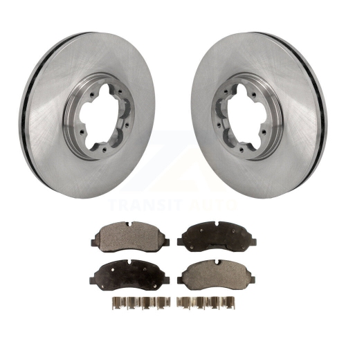 Front Disc Brake Rotors And Ceramic Pads Kit For Ford Transit-250 Transit-150 Transit-350 K8T-104499