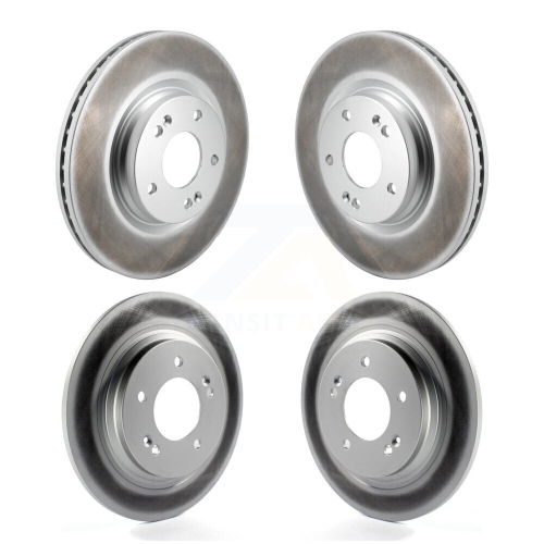 Front Rear Coated Disc Brake Rotors Kit For Hyundai Sonata Kia K5 KG-101850