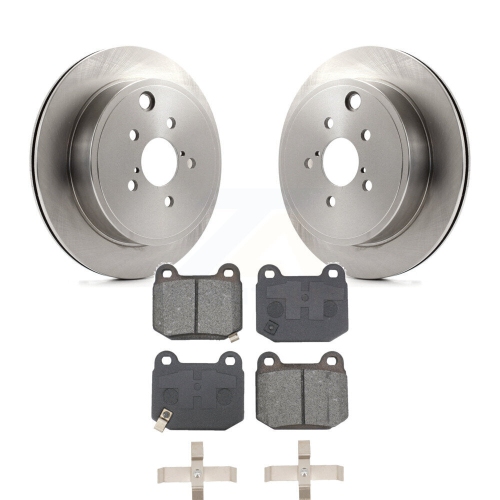 TRANSIT AUTO  Rear Disc Brake Rotor And Semi-Metallic Pad Kit for 2017 Subaru Brz Without Brembo Brakes K8S-103803