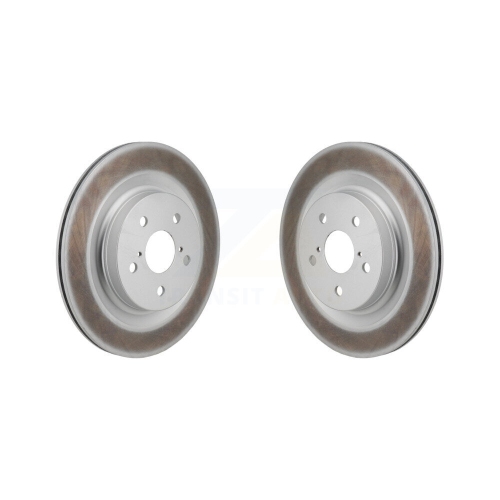 Paire de disques de frein enduits arrière pour Toyota Sienna Lexus RAV4 Prime NBZ4X NX350 350&nbsp;h Subaru KG-102027