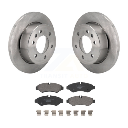 Rear Brake Rotor & Ceramic Pad Kit For Mercedes-Benz Sprinter 2500 3500 Freightliner 1500 K8T-104441