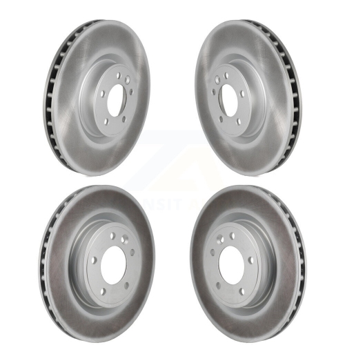Kit de disques de frein à disque enduit avant arrière pour Land Rover Range Discovery KG-101929