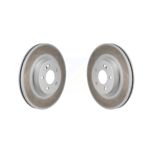 Rear Coated Disc Brake Rotors Pair For Mercedes-Benz GLC300 C43 AMG GLC43 C450 GLC350e KG-102006
