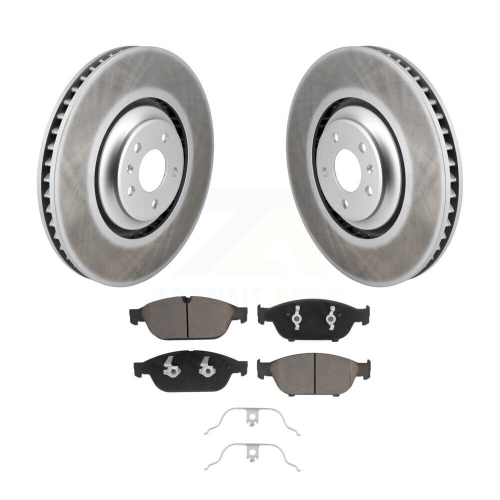 Disque de frein à revêtement avant et plaquettes en céramique pour Audi A8 Quattro KGC-102343