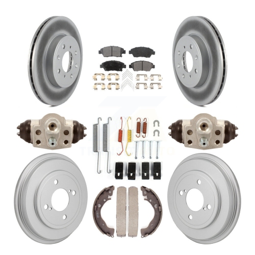 Kit tambour à plaquette semi-métallique pour disque de frein arrière pour Honda Fit KGF-103358 2015-2019