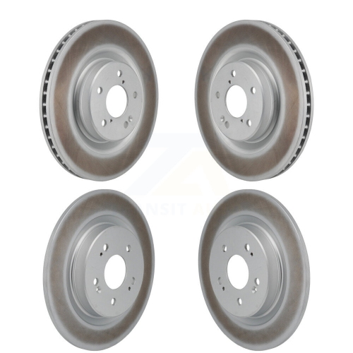 Ensemble de disques de frein avant enduits arrière pour Acura MDX 3,5&nbsp;L KG-101890 2022-2023
