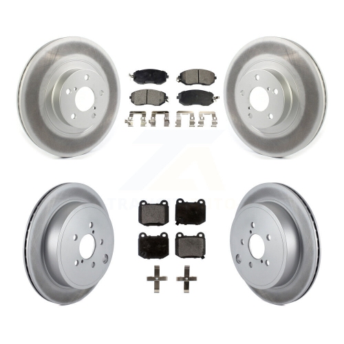 Ensemble de plaquettes semi-métalliques pour disque de frein arrière arrière de Subaru BRZ 17 sans freins Brembo KGF-103179