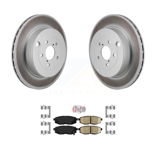 Rear Coated Disc Brake Rotors Ceramic Pad Kit For Subaru BRZ Toyota 86 With Brembo Brakes KGA-106276