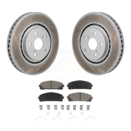 Ensemble de plaquettes en céramique pour disques de frein à revêtement avant pour Toyota Sienna RAV4 Prime bZ4X Subaru Solterra KGC-102761