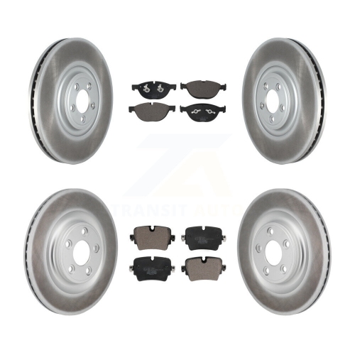 Ensemble de plaquettes en céramique pour disques de frein arrière avant pour Jaguar XJ avec disque de diamètre 325&nbsp;mm KGT-103408