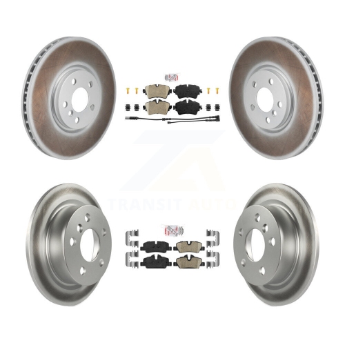 Ensemble de disques de frein avant revêtus de céramique à l'arrière pour la mini Cooper 2,0&nbsp;L 1,5&nbsp;L avec roues à 5 cosses KGA-106177