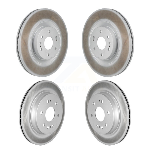 Ensemble de disque de frein avant enduit arrière pour GMC Sierra 1500 Chevrolet Silverado Limited Cadillac KG-101918