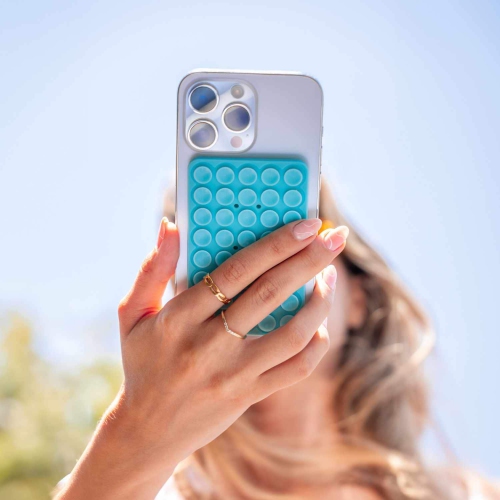 Ensemble PhoneSquid de Blu Element de 2 : Violet et bleu aqua