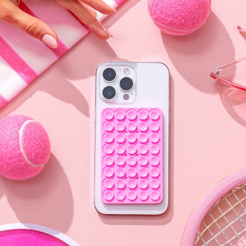 Ensemble PhoneSquid de Blu Element de 2 : Vert lime et fuchsia