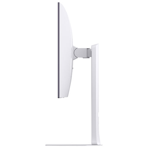 Moniteur de jeu FreeSync G-Sync DELO de 32 po mode double UltraGear de LG avec temps de réponse de 0,03 ms gris à gris - Blanc suprême