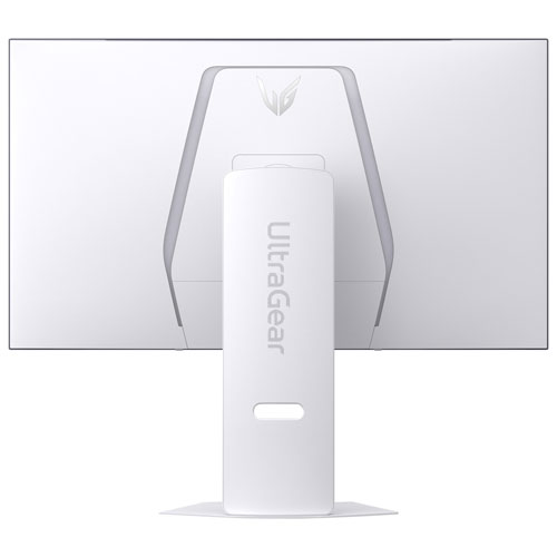 Moniteur de jeu FreeSync G-Sync DELO de 32 po mode double UltraGear de LG avec temps de réponse de 0,03 ms gris à gris - Blanc suprême