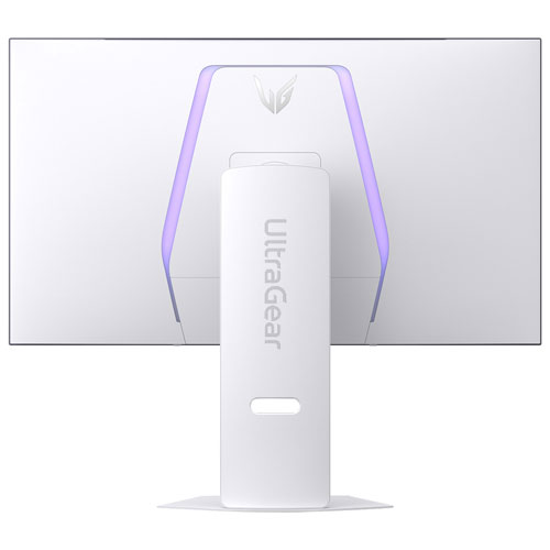 Moniteur de jeu FreeSync G-Sync DELO de 32 po mode double UltraGear de LG avec temps de réponse de 0,03 ms gris à gris - Blanc suprême