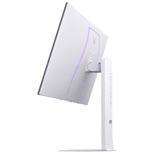 Moniteur de jeu FreeSync G-Sync DELO de 32 po mode double UltraGear de LG avec temps de réponse de 0,03 ms gris à gris - Blanc suprême